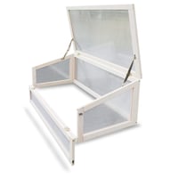 HABAU Klara 1841 folie pentru răsadniță și accesoriu pentru straturi înălțate, alb 3