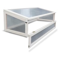 HABAU Klara 1841 folie pentru răsadniță și accesoriu pentru straturi înălțate, alb 2