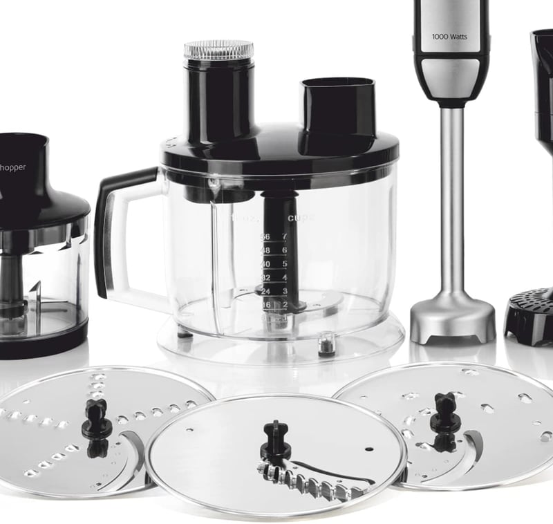HAEGER HB-10S.027A 1000W Kézi Mixer Fekete Habverő Elektromos