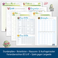 Agendă școlară și planner Häfft® Original 2025/2026 A5 „Neon Black” – soluție sustenabilă și ecologică 4