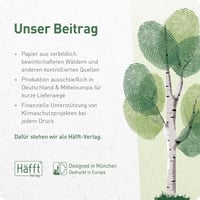 Häfft Pontozott napló A4+ rugalmas pánttal Wild Blossoms 156 lapos vázlatfüzet és jegyzetnapló fenntartható környezetbarát 7