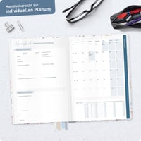 Agendă pentru profesori Häfft 2026/2027, format A5+, "Sweet Flowers" - Planner pentru cadre didactice 8