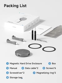 Hagibis M.2 2230 NVMe SSD ház MagSafe iPhone 15 Pro Max USB-C 3.2 10Gbps 9