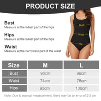 Costum de baie sport pentru femei HAGOT, cu cupe moi detașabile și preformate, mărimea M 6