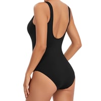 Costum de baie sport pentru femei HAGOT, cu cupe moi detașabile și preformate, mărimea M 3