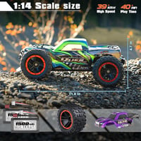 HAIBOXING 1:14 4WD RC autó 39 km/h terepjáró monster truck vízálló távirányítós 6