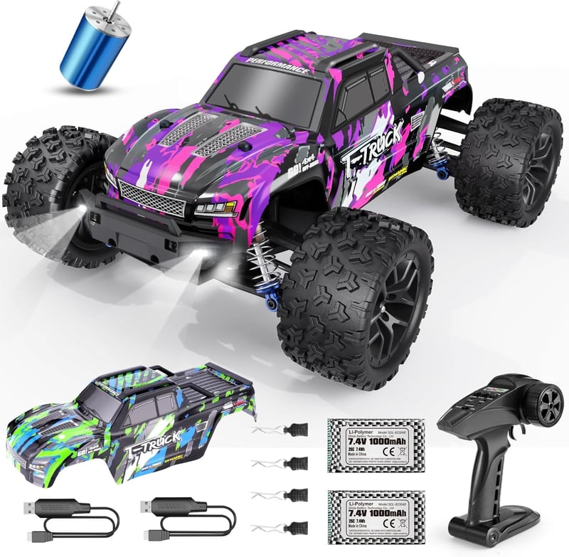 HAIBOXING 1:18 4WD RC Monster Truck 48km/h Brushless Távirányított Autó