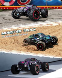 HAIBOXING 1:18 4WD RC Monster Truck 48km/h Brushless Távirányított Autó 3