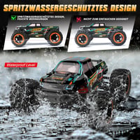 HAIBOXING 4WD RC Monster Truck 1:16 36 km/h Vízálló Versenyautó Gyerekeknek 4