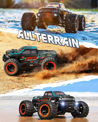 HAIBOXING 4WD RC Monster Truck 1:16 36 km/h Vízálló Versenyautó Gyerekeknek 3