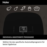 Teplovzdušná fritéza Haier I-Master Series 5 XXL 9 v 1, 7 l – čierna 8