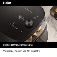 Teplovzdušná fritéza Haier I-Master Series 5 XXL 9 v 1, 7 l – čierna 6