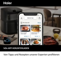 Teplovzdušná fritéza Haier I-Master Series 5 XXL 9 v 1, 7 l – čierna 10