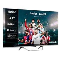 Smart TV Haier QLED 4K UHD H43Q80FUX 43" – Google TV, Dolby Atmos, Dolby Vision, HDR10+, HDMI 2.1, Bluetooth 5.1, DBX TV, bezrámový dizajn 2