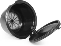 HAILASRE Újrahasználható Kávékapszula Dolce Gusto Kávéfőzőhöz, 6 Darabos Szett, Környezetbarát Kávépod Szűrő, 3 Fekete + 3 Barna 7