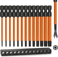 Hakkin 13 részes Torx bit készlet 75mm mágneses csavarhúzó S2 acél 1