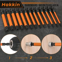 Hakkin 13 részes Torx bit készlet 75mm mágneses csavarhúzó S2 acél 7