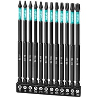 Hakkin set Torx bitova 150 mm, 1/4", S2 čelik, 12 dijelova (T7-T40) 1