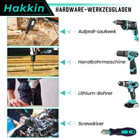 Hakkin 150mm Torx Bit készlet 12db hosszú bitek 1/4" S2 csavarhúzóhoz 7