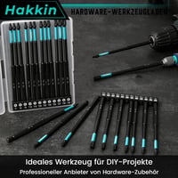 Hakkin 150mm Torx Bit készlet 12db hosszú bitek 1/4" S2 csavarhúzóhoz 3