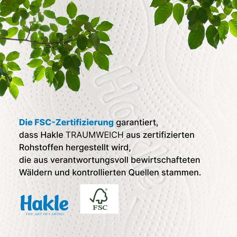 Hakle Dream Soft 4 rétegű toalettpapír 16 tekercs - 16 pieces (pack of 1)