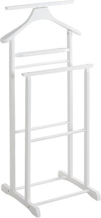 HAKU Néma Servo Fehér Tömörfa Gardrób 47x102x36 cm Klasszikus Stílusú - White 1