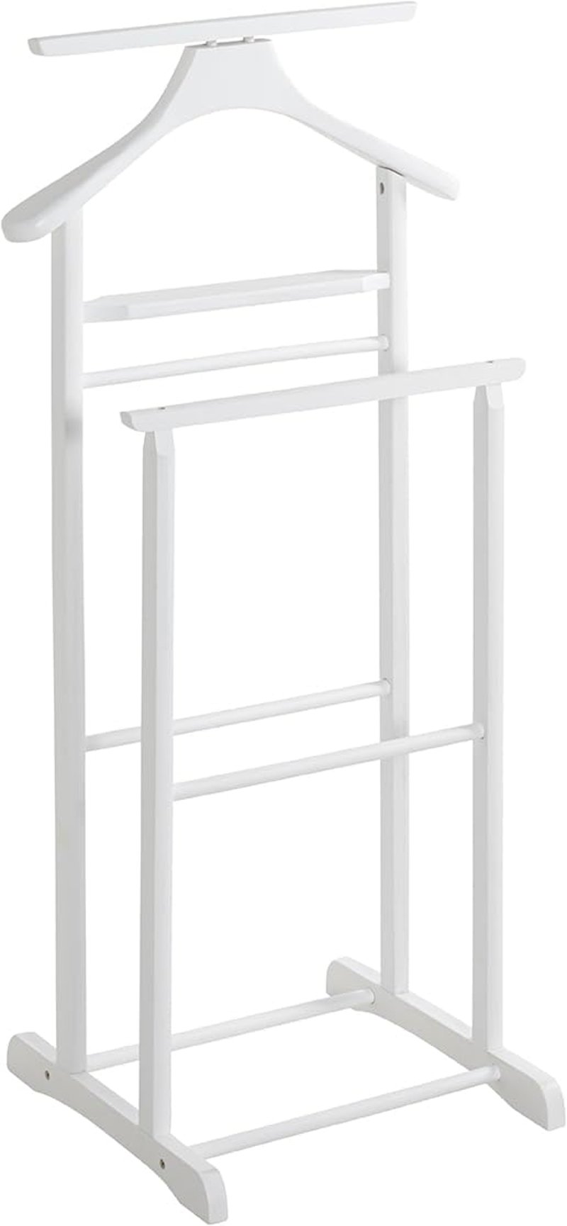 HAKU Néma Servo Fehér Tömörfa Gardrób 47x102x36 cm Klasszikus Stílusú - White