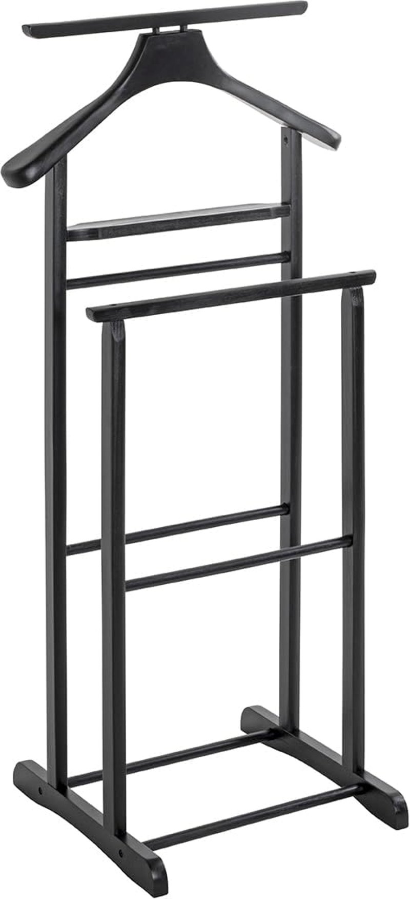 HAKU Servo Mute tömör fa szekrény fekete 36x36x102 cm - Black
