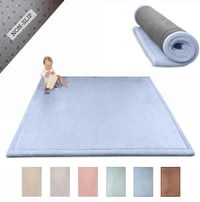 Hakuna Matte Babajáték Szőnyeg memóriahab csúszásgátló aljjal 200 x 150 x 2,5 cm kék mászóka tatami 1