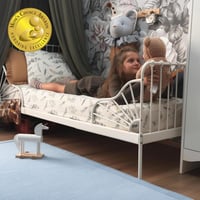 Hakuna Matte Babajáték Szőnyeg memóriahab csúszásgátló aljjal 200 x 150 x 2,5 cm kék mászóka tatami 6
