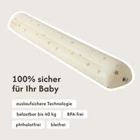 Nafukovacia zábrana na posteľ Hakuna Matte 125 cm – Bezpečná alternatíva k posteliam typu boxspring pre deti a bábätká – Na cesty 6