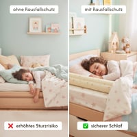 Nafukovacia zábrana na posteľ Hakuna Matte 125 cm – Bezpečná alternatíva k posteliam typu boxspring pre deti a bábätká – Na cesty 5