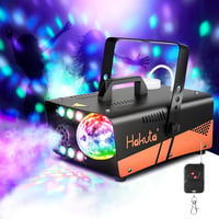 HAKUTA 600W Ködgép Diszkógömbbel és RGB LED Világítással - Automata Ködpermetezés 2300 CFM - Bulikhoz, Színpadi Előadásokhoz, Halloweenre 4