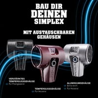 Ciocan cu impact redus Halder Simplex 3027.030 cu capete din cauciuc/superplastic, carcasă din fontă maleabilă și coadă din lemn, diametru 30 mm 3