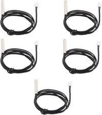Senzor de temperatură cu termistor HALJIA NTC 10K cu cablu de 1 m - 5 buc. 1