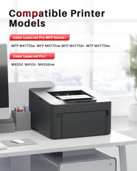 Halloya 410A/410X Toner 4db HP LaserJet Pro M477fdw M452nw Nyomtatóhoz 2
