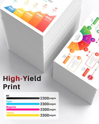 Halloya 410A/410X Toner 4db HP LaserJet Pro M477fdw M452nw Nyomtatóhoz 3