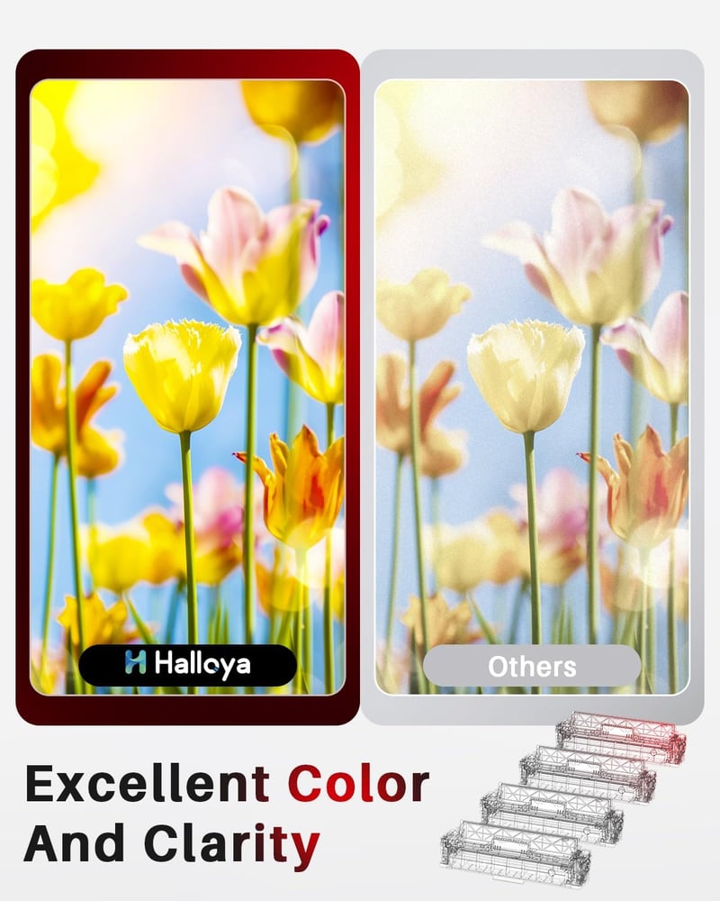 Halloya 410A/410X Toner 4db HP LaserJet Pro M477fdw M452nw Nyomtatóhoz