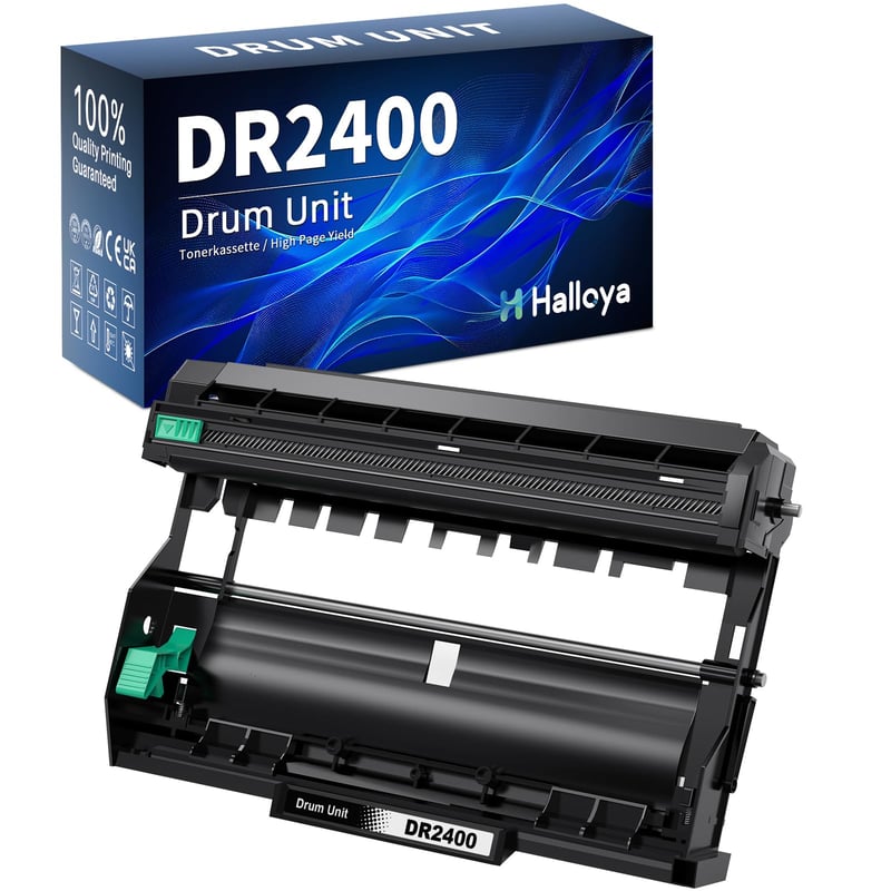 Halloya DR2400 DR-2400 Kompatibilný valec pre tlačiarne Brother HL-L2310D DCP-L2530DW TN-2420 TN2420 - 1 ks čierny