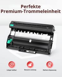 Halloya DR2400 DR-2400 Kompatibilný valec pre tlačiarne Brother HL-L2310D DCP-L2530DW TN-2420 TN2420 - 1 ks čierny 4