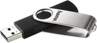 Hama 128GB USB 2.0 Pendrive 15MB/s Fém Kulcstartó Ezüst - 128 GB, 15MB/s data speed 6
