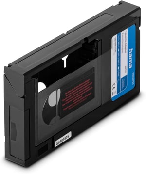 Adaptér na kazety Hama 44704 VHS-C/VHS s motorčekom, 6 mm – čierny
