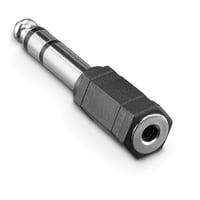 Hama audio adaptér 3,5 mm jack zásuvka na 6,3 mm jack zástrčku – Hi-Fi stereo adaptér na slúchadlá pre audio systémy, čierny 5