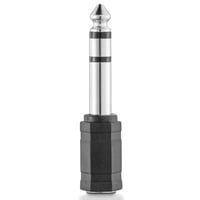 Hama audio adaptér 3,5 mm jack zásuvka na 6,3 mm jack zástrčku – Hi-Fi stereo adaptér na slúchadlá pre audio systémy, čierny 4
