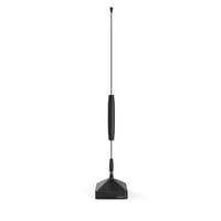 Hama Basic passzív beltéri antenna - DVBT, DVBT2, DAB+, DAB, FM vétel, TV és rádió, 360° vétel, 180° forgatható, fekete 2