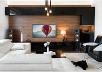 Hama Classic aktív beltéri antenna DVB-T2/FM, állítható erősítés, 5G LTE szűrő - fekete 3
