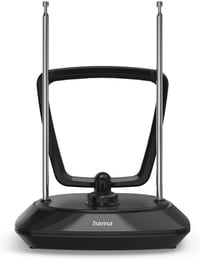 Hama Classic aktív beltéri antenna DVB-T2/FM, állítható erősítés, 5G LTE szűrő - fekete 2