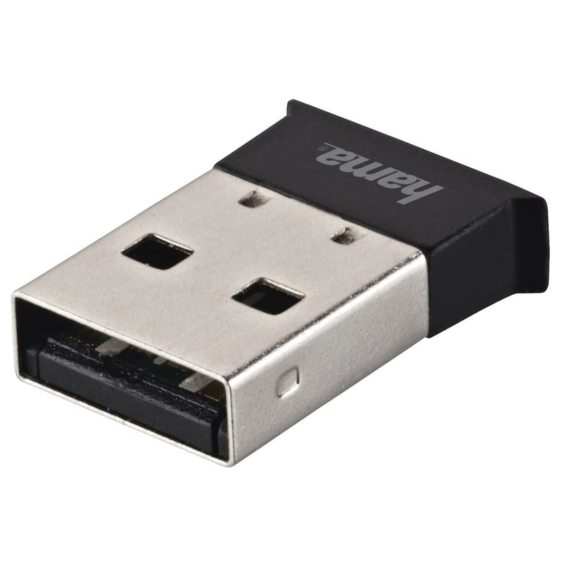 Adaptér Hama Bluetooth 4.0 EDR USB 2.0, trieda 2, čierny – bezdrôtový Bluetooth prijímač pre PC a notebook