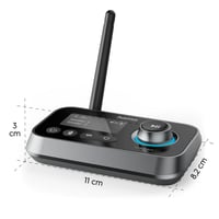 Hama Bluetooth adaptér pre TV, stereo a projektor, s 3,5 mm jack a optickým konektorom 6