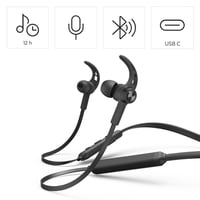 Hama Bluetooth sportske slušalice, in-ear slušalice s trakom za vrat za trčanje, mikrofon, multipoint, glasovno upravljanje, magnet, otporne na znoj, ušna kukica 2